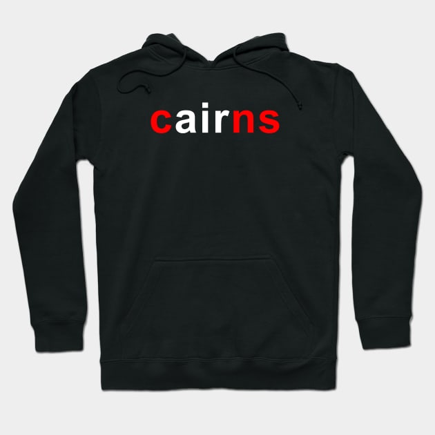 Cairns Airport Code, CNS Airport Hoodie by Fly Buy Wear